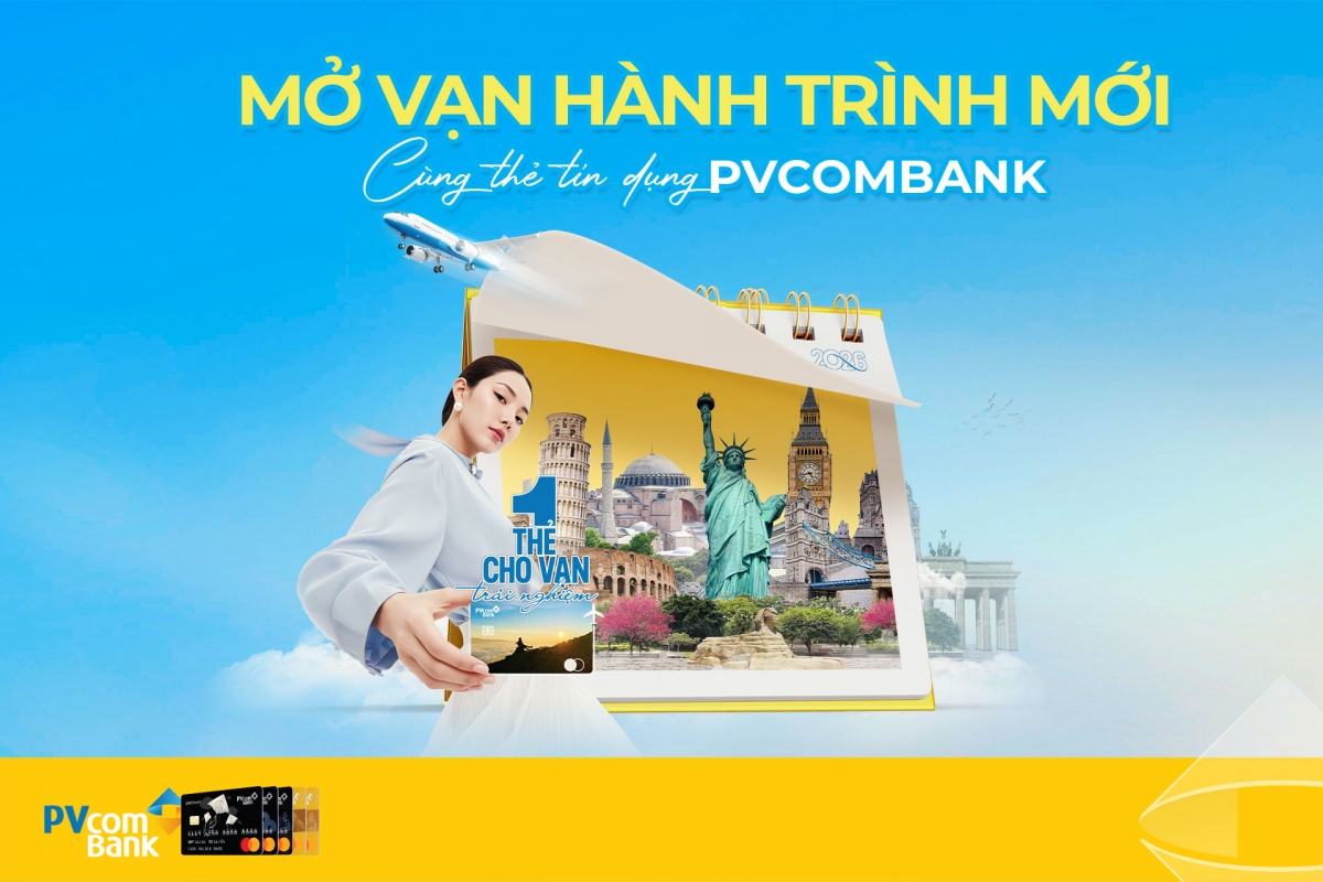 Khởi đầu năm mới đa dạng trải nghiệm cùng PVcomBank